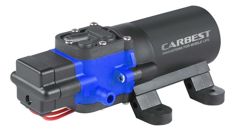 Survepump, 12V, 3,8L/min, 2,8bar, 4A