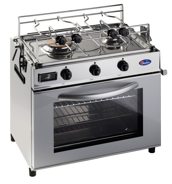 Oven incl. two burner stove