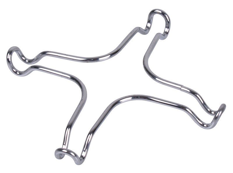 Stove cross stand for camping gas stove, 14 x 14 cm, 2 pieces