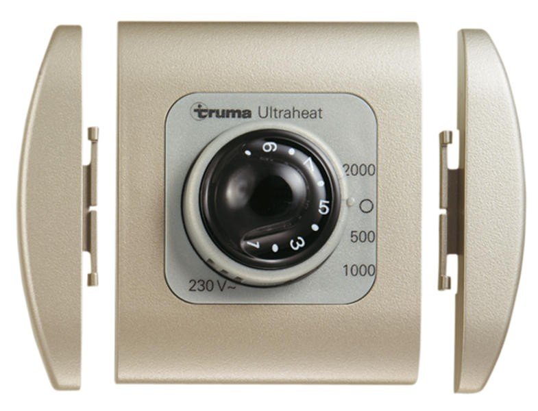 Cover frame for controls, gold