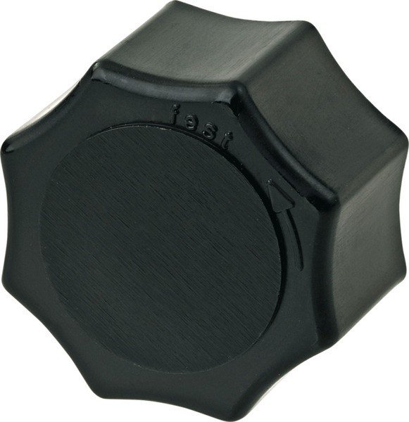 Screw cap for gas bottles