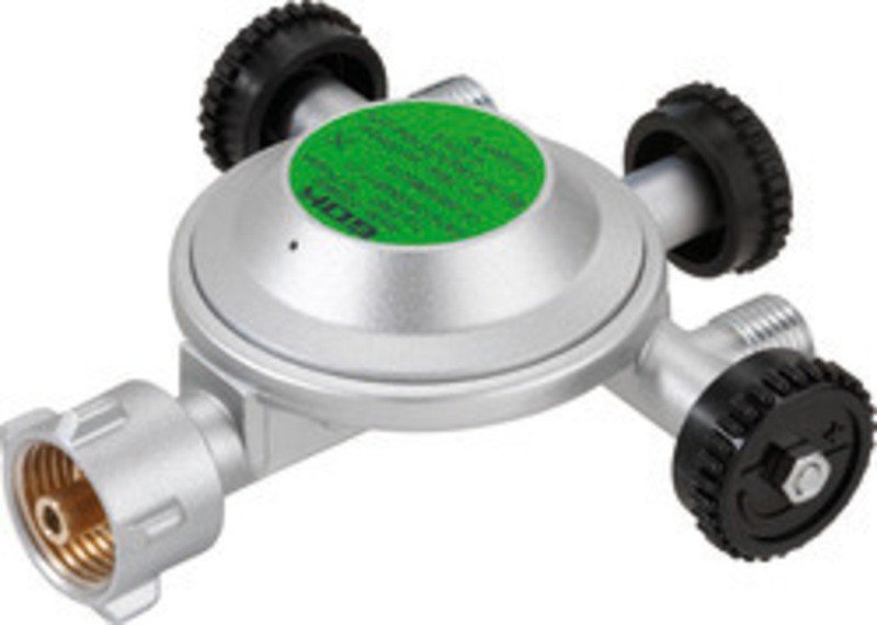 Pressure regulator with 3 outlets 50mbar SB