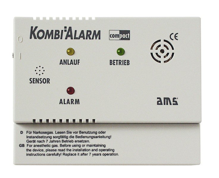 Gas alarm MS-Kombi KO/liquid gas 12V