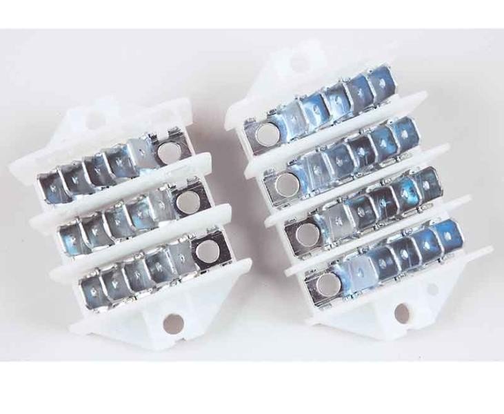 Distributor strip 1x5 SB 6.3 loose