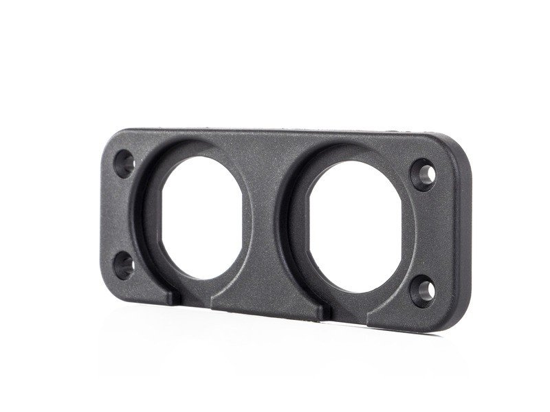 Mounting frame double entry