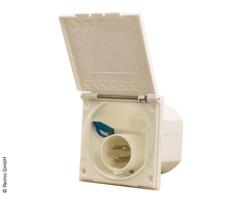 CEE input plug cover loose