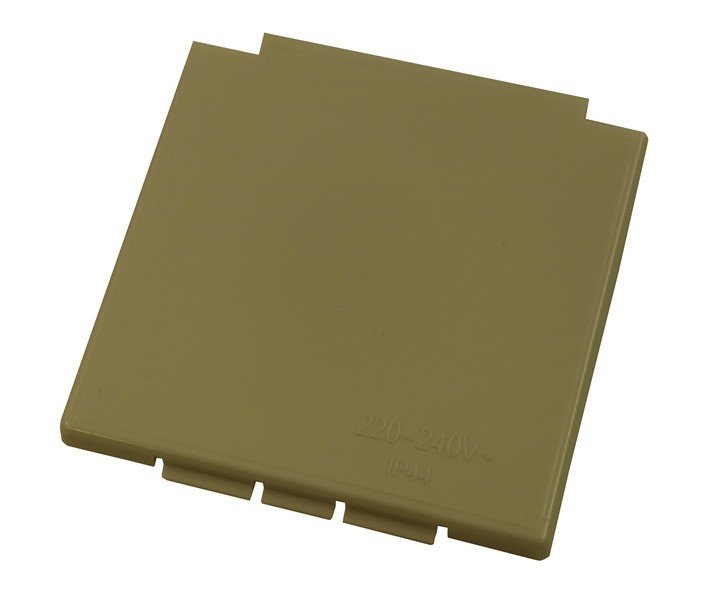 Replacement cover for CEE socket outlet beige