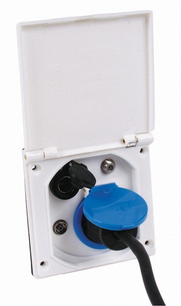 Quattro external socket 230/12V