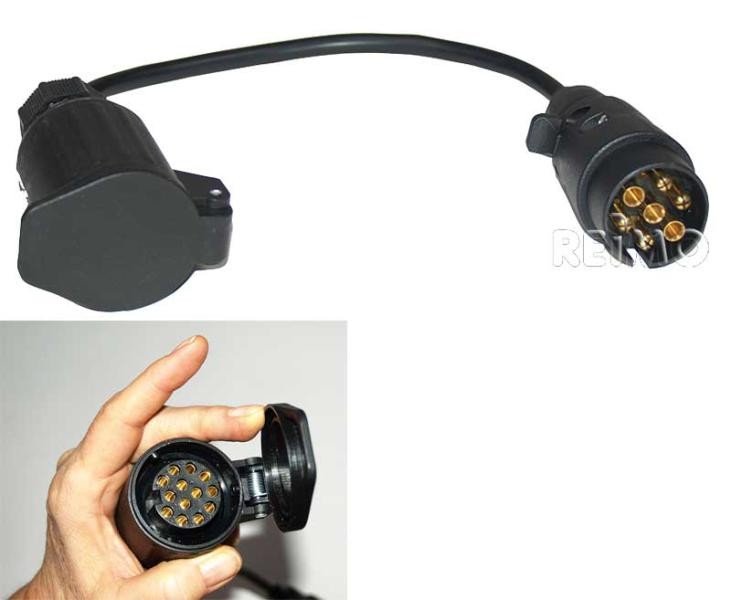 Adapterkaabel 30cm, 7-pin pesa 13-pin'iks