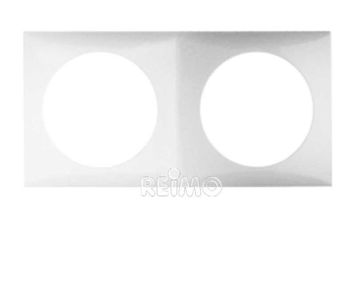 Two-piece frame polar white lo
