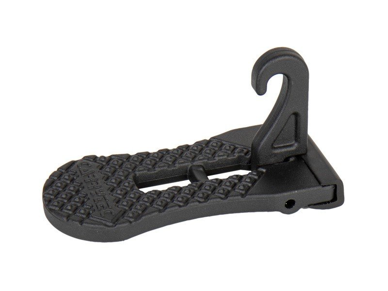 Foldable steel single step