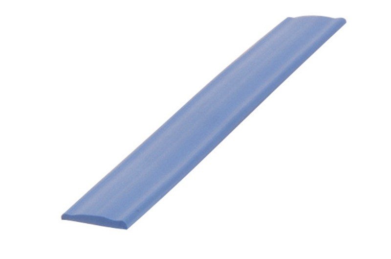 Katteprofiil, kumm, hõbe 12mm, 10m
