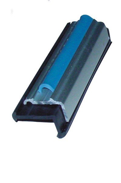 Kandiliist alumiinium hõbe anodeeritud, 27x11mm, 3m