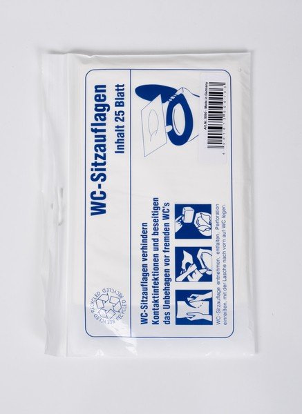 Paberkaitse Toly WC-poti prilllauale, 25 tk