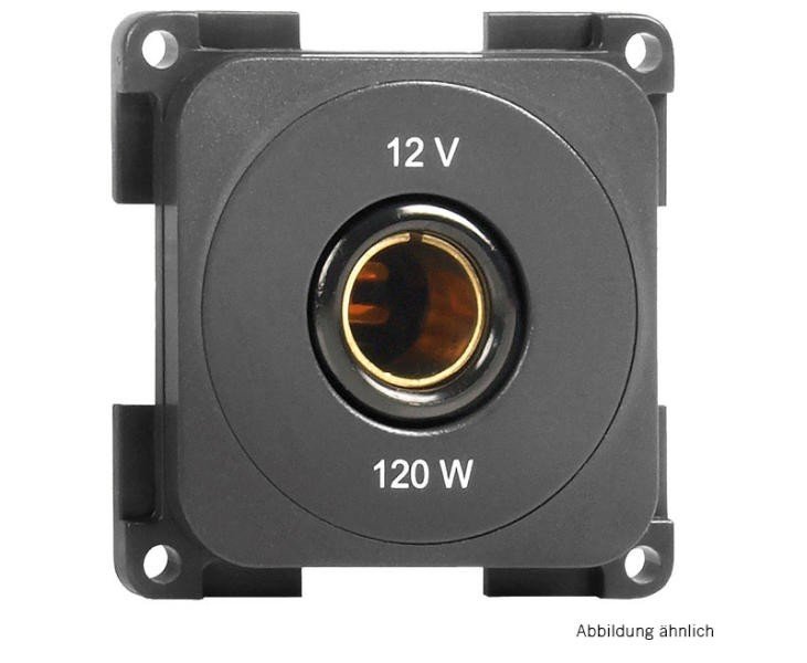 Socket 12V loose black