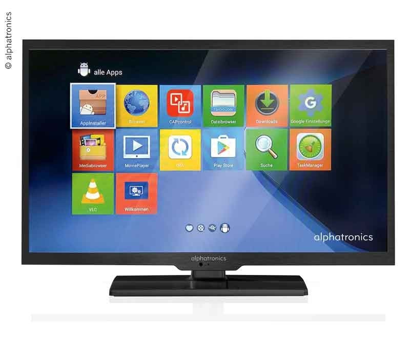 ALPHATRONICS LED Television Triple Tuner DVB-S2/DVB-T2/DVB-C