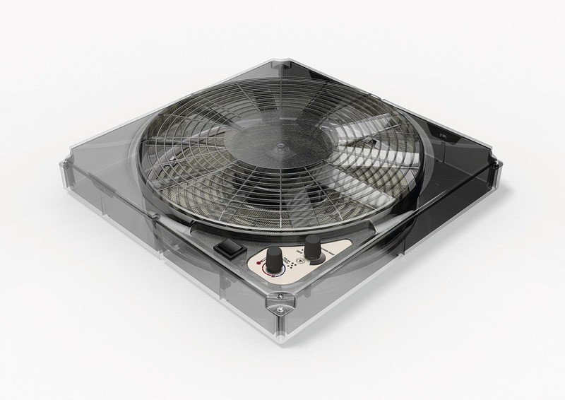 Ventilaator Turbo Vent F termostaadiga