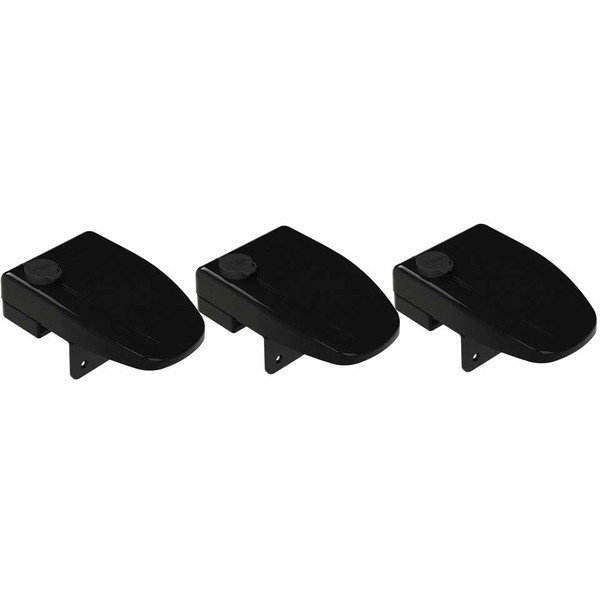 Door lock Safe Door Frame, 3 pieces in set black