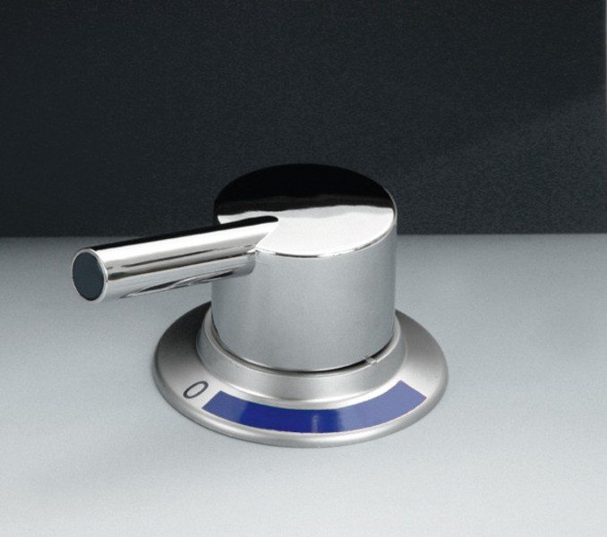 Trend A under table tap chrome for cold water