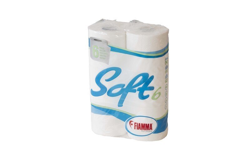 Wc-paber Fiamma Soft, 6 rulli