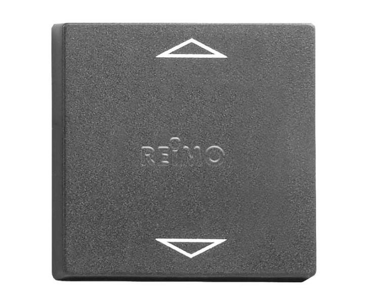 Rocker plate for switch module art.no.821683, slate grey