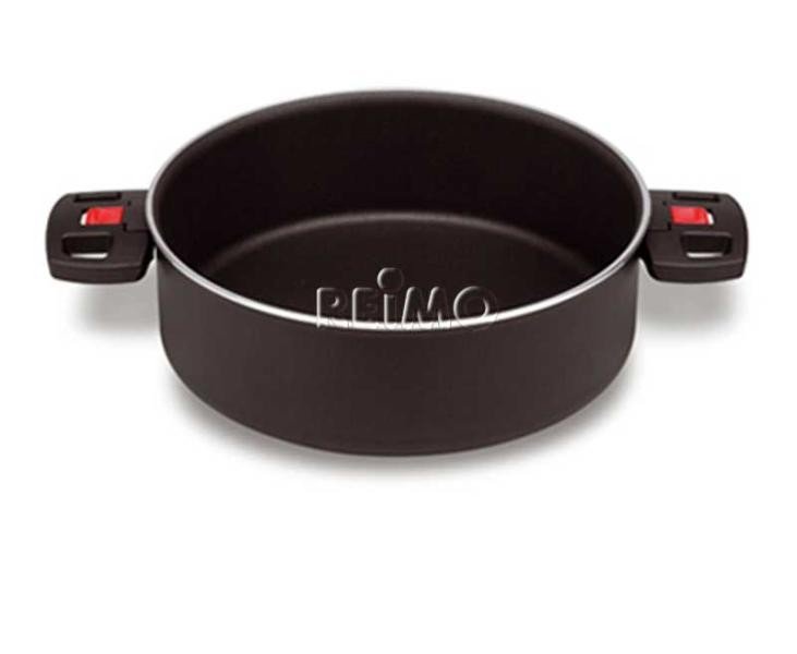 Serveerimispann Ø24cm, must, kaaneta