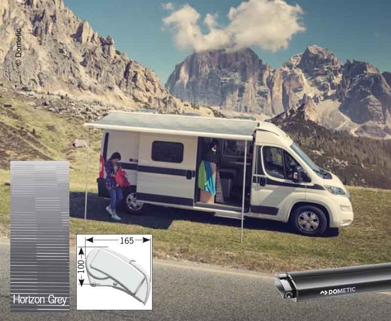 Dometic roof awning Perfect Roof 2000 L:2,65m Fabric colour: Horizon grey