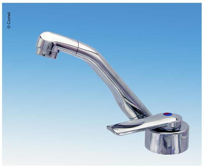 Single lever mixer FLORENZ Design Parma with switch