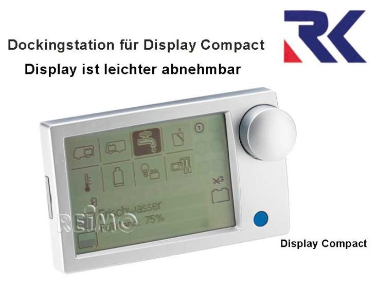 Docking station for the display compact
