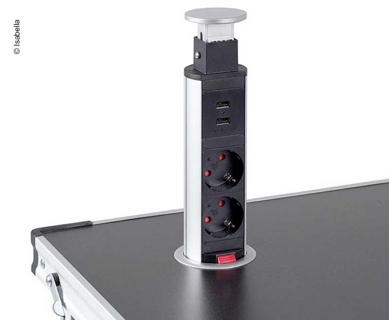 Isabella pop-up power supply