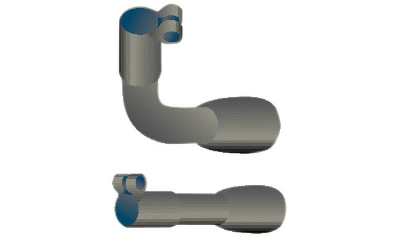Straight extension tube - Silencer