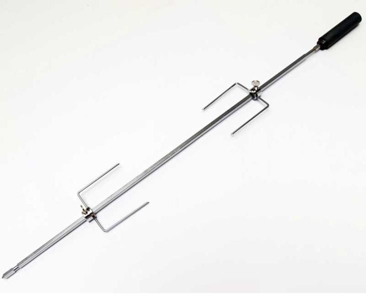 Grill skewer for 3 flames