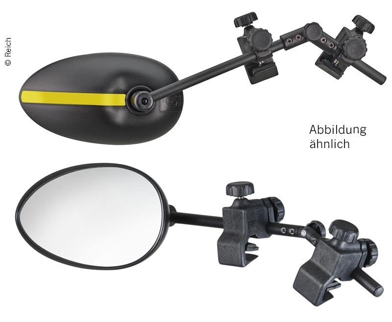 Speed Fix Slip-on mirror XXL with convex glass - set of 2