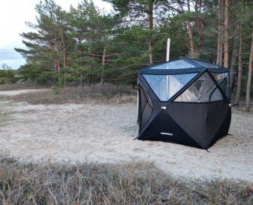 Telksaun ``Saunacube S Panorama``
