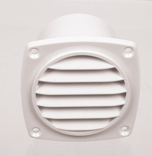 Ventilatsioonirest 94x94mm, valge