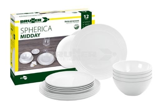 Taldrik Spherica, Ø20 cm, BPA vaba, AntiSlip