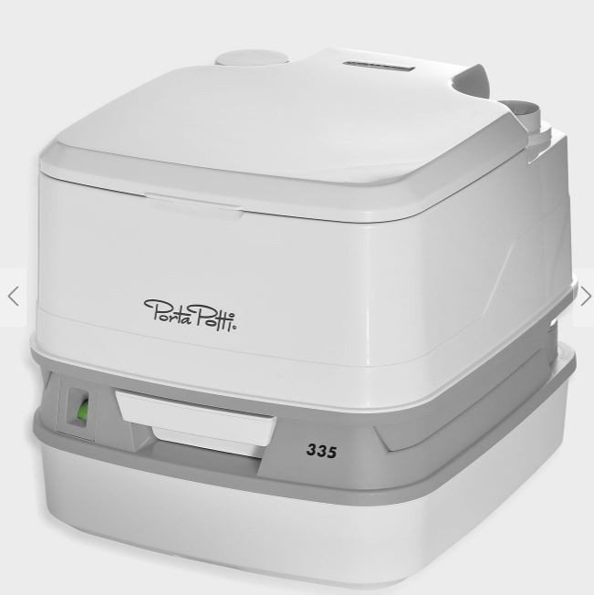 Wc-pott Porta Potti 335, valge, 10L/10L, istumiskõrgus 308mm