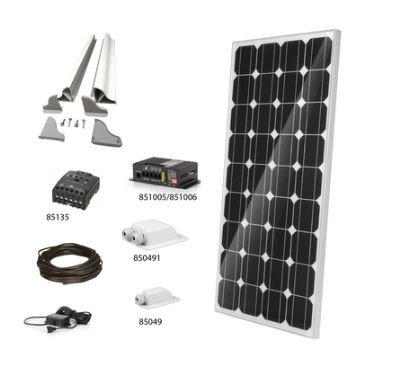 Carbest solar system camper, 2x115 watt, CB-200 set