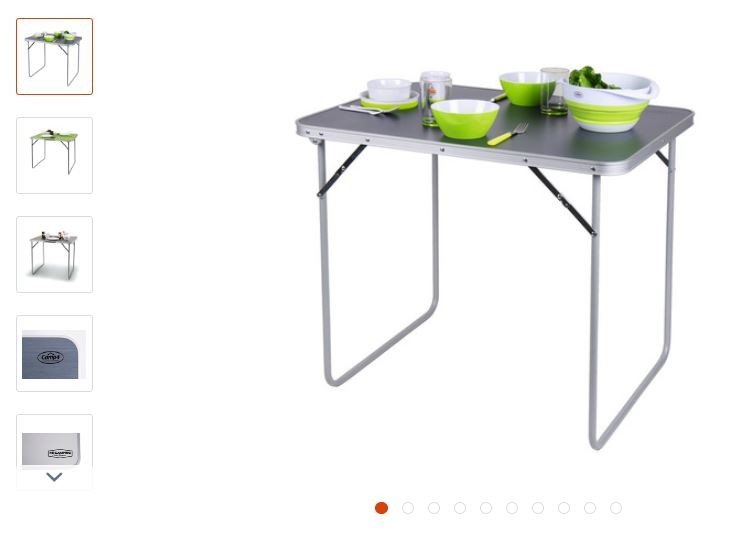 Compact tabel Jesper 80 x 69 x 60 cm, dark grey