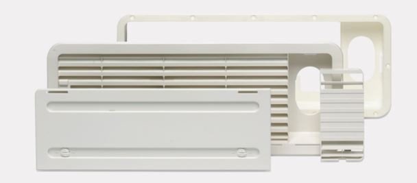 Ventilation set Dometic LS100 white