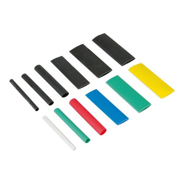 Thermo shrink tubing with 6 dimensions - Set of 180
