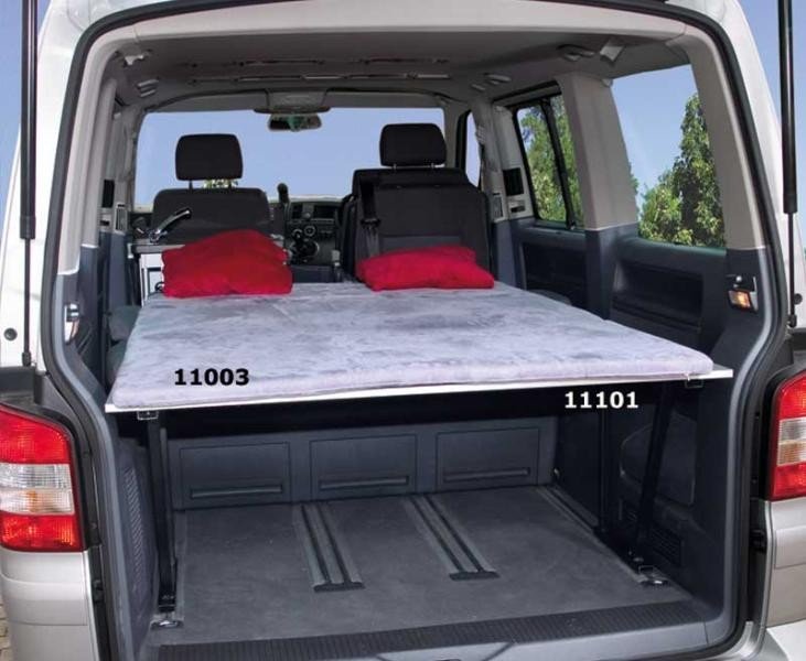 VW T6/5 comfort upholstery grey for rear seat Lazy Bed Multivan