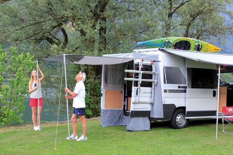 Sun sail Ducato 07 rear door