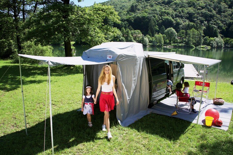 Sun sail VW T5 tailgate