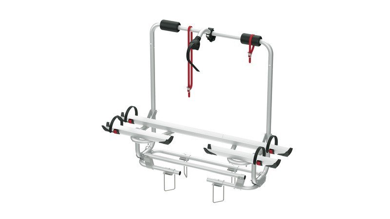 Rattahoidja Carry-Bike Caravan XL A Pro 200 tiisli peale, 2-le rattale, hõbedane, max 50kg