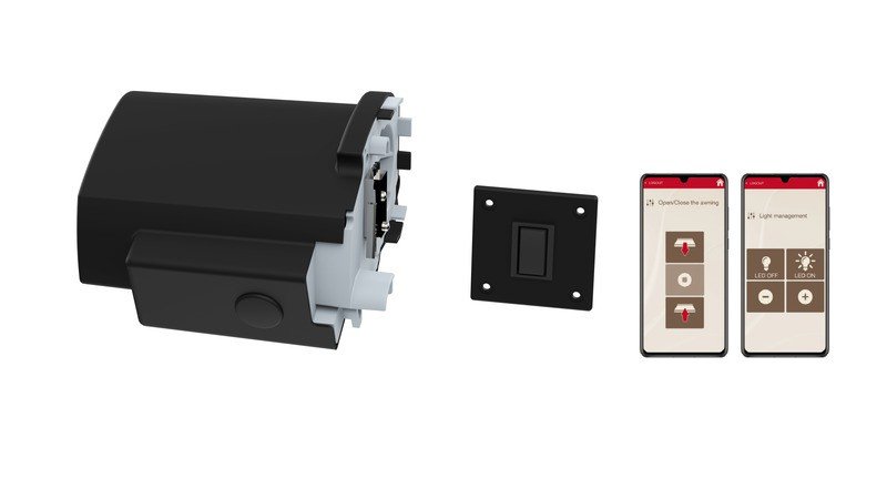 Fiamma 12 V Motor Kit Advanced for F80L - Deep Black' - 'Fiamma 12 V mootorikomplekt Advanced F80L jaoks - sügav must