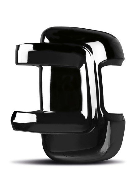 Mirror protector set Fiat Ducato, long version, black