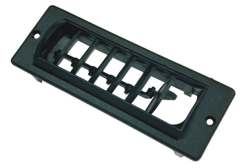 Rectangular fan RL black