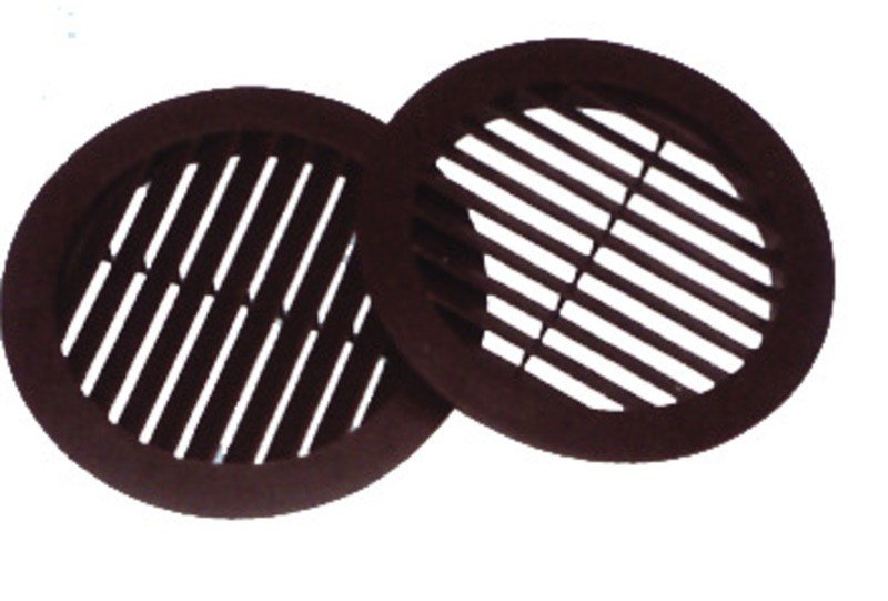 Air inlet grille round