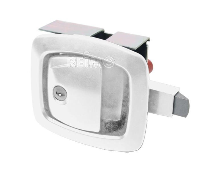 Luggage flap lock white